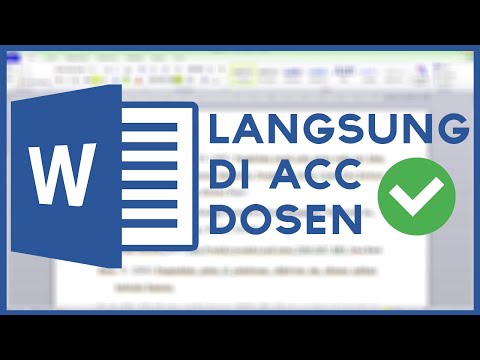 CARA MUDAH MEMBUAT DAFTAR PUSTAKA OTOMATIS DI MICROSOFT WORD