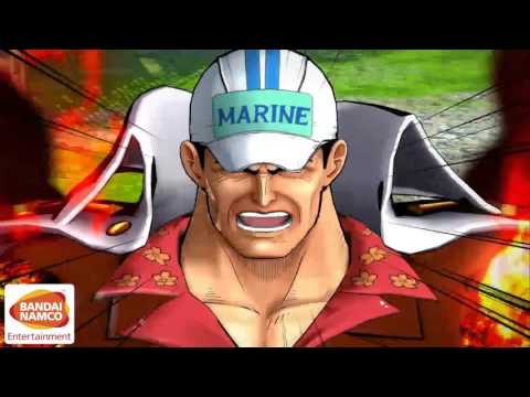 One Piece: Burning Blood - Akainu Move Set Trailer | PS4, XB1, Vita, Steam