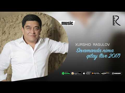 Xurshid Rasulov — Sevamanda nima qilay (live 2017) (Official music)