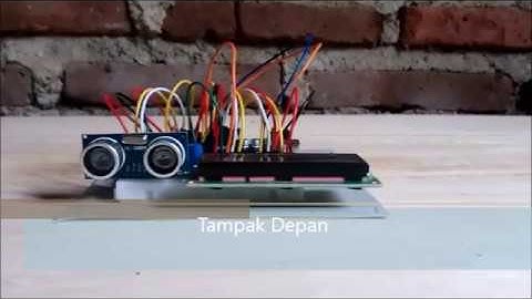 PSTR - Counter with Ultrasonic Sensor (Automatic Counting Machine)
