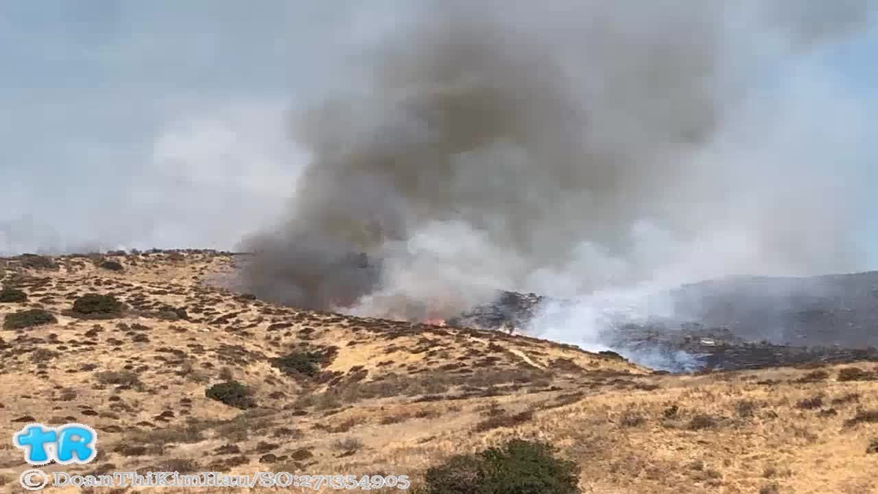 Simi Valley Fire: Yosemite Inc Brush Fire Breaks Out In California ...