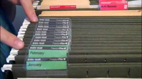 How to organize your files: My Freedom Filer Experience