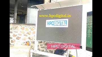 HPC DIGITAL MPCB DISPLAY BOARD INSTALLED AT GABRIEL INDIA  LIMITED PUNE
