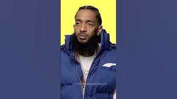 Nipsey Hussle’s advice to you ❤️