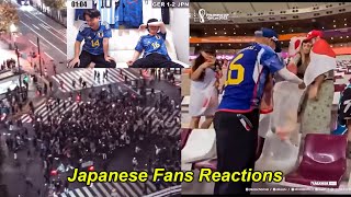 Japan Fans Reactions After Japan Beat Germany 2-1 in the World Cup