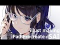 イラストメイキング Illustration Making SAI + iPad Pro Procreate