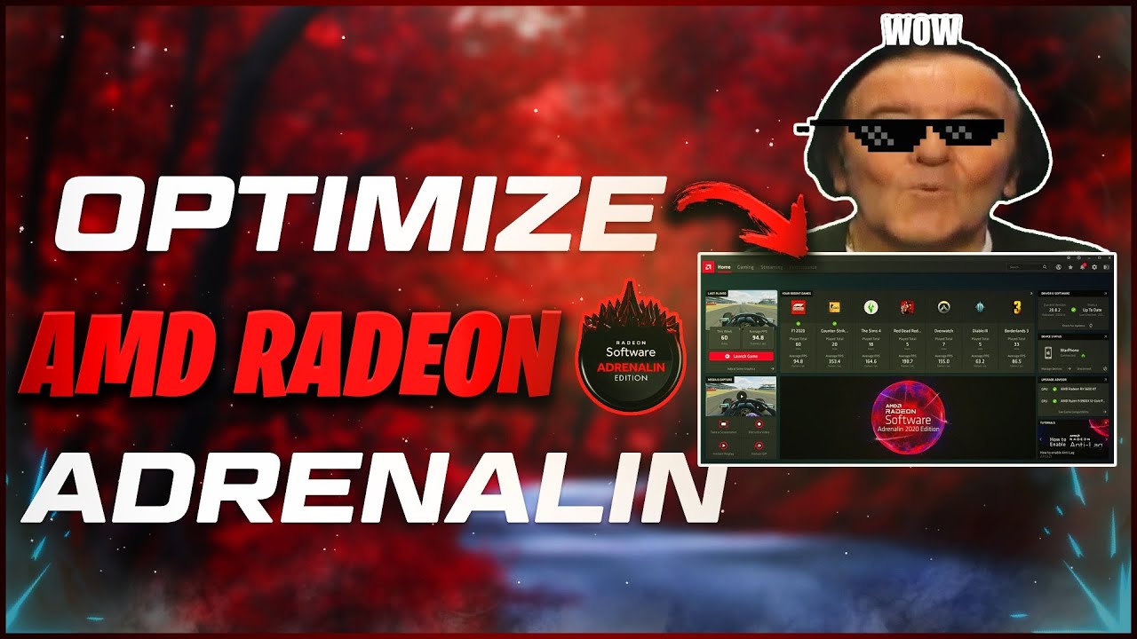 How to Optimize AMD Radeon Settings For GAMING & Performance | 🔧 تحسين ...