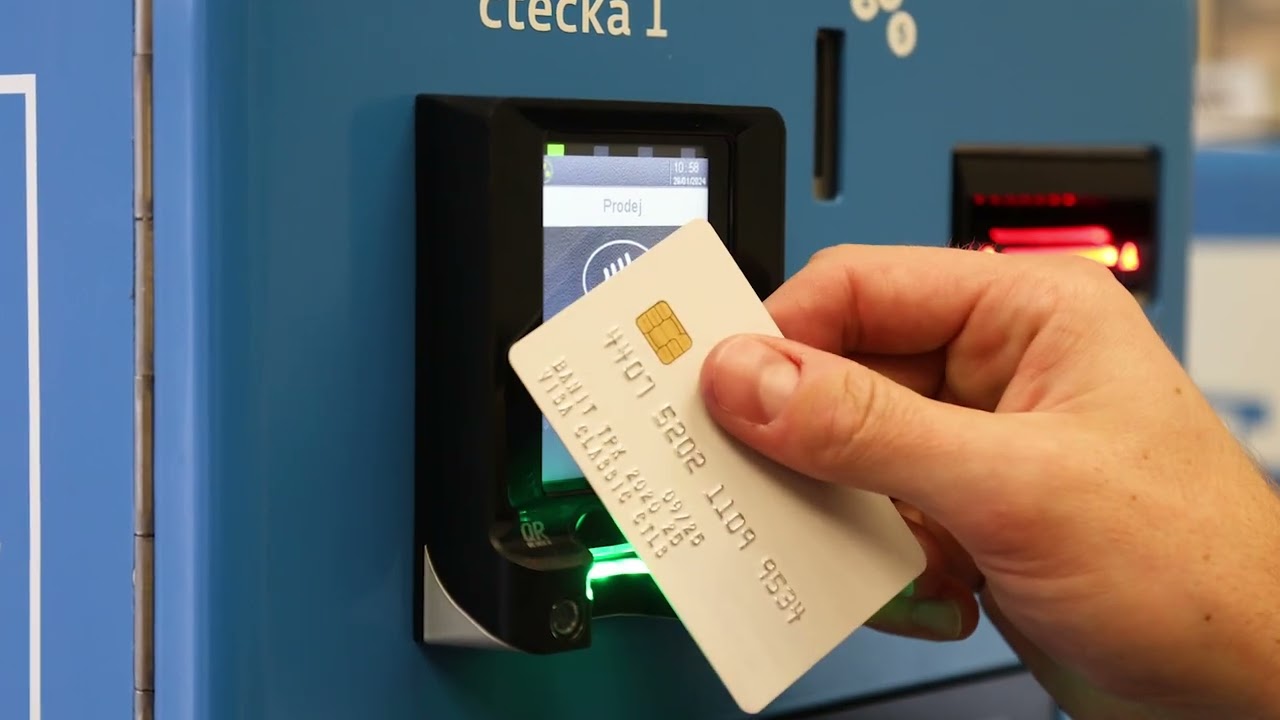 MOPAJ mobilní pokladny ČD