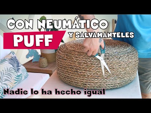 Video: Sillón atado a su puf con una cuerda: Decube Furniture Project