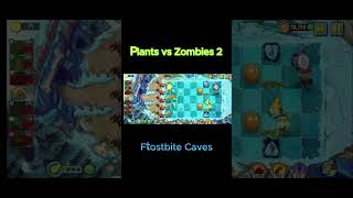 Plants vs Zombies 2 | Frostbite Caves | level 1