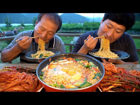 (🍜Renewed Samyang <strong>Ramen</strong>) 요리&amp;amp;먹방!! - Mukbang eating <strong>show</strong>