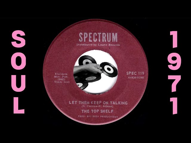 The Top Shelf - Let Them Keep On Talking [Spectrum] 1971 Sweet Soul 45
