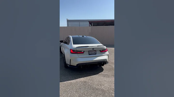 BMW G80 M3 @valvetronic EXHAUST! #bmw #m3 #cars