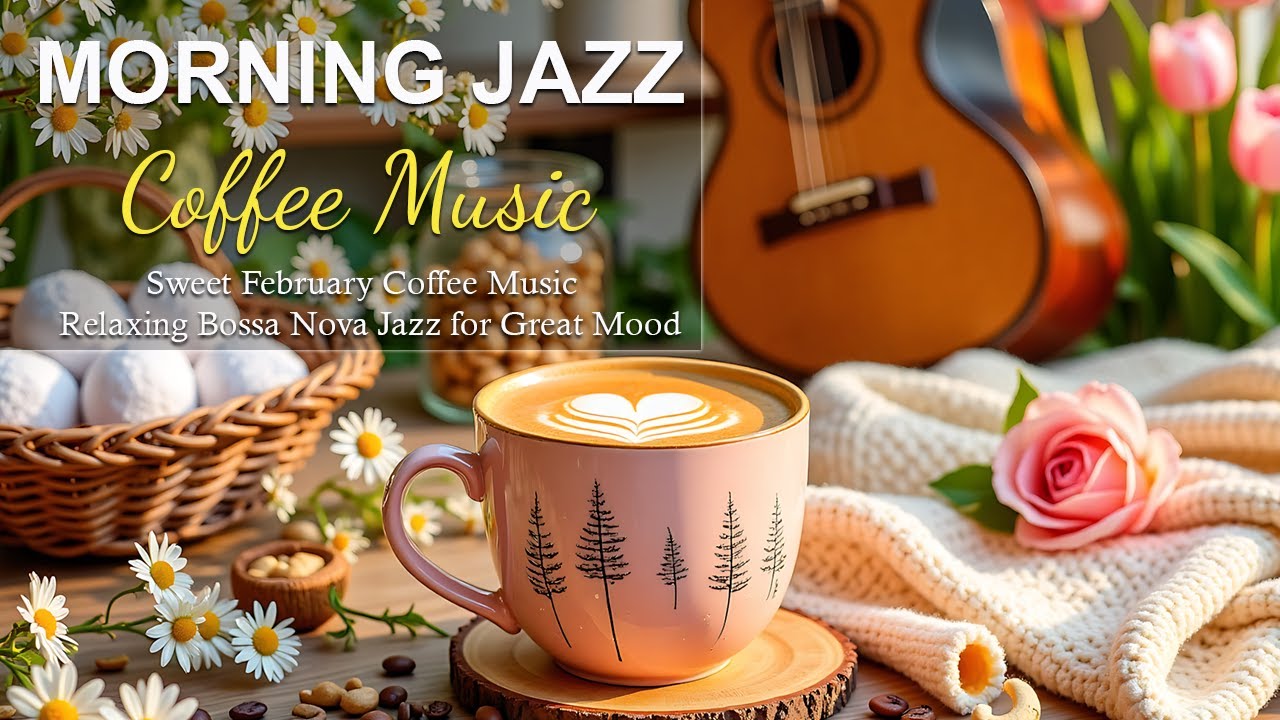 February Morning Jazz ~ Happy Jazz Cafe & Exquisite Bossa Nova Piano for Energy the Day