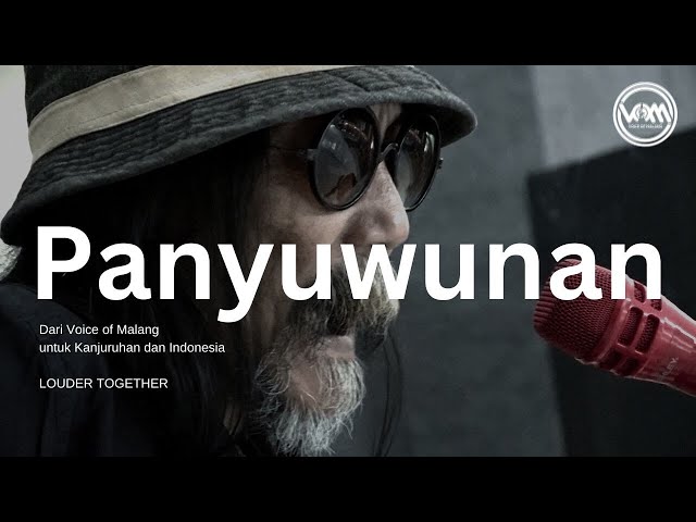 Panyuwunan - Voice Of Malang | Untuk Kanjuruhan dan Indonesian | LOUDER TOGETHER #voiceofmalang class=