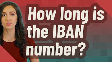 Quanto è lungo un codice IBAN?
