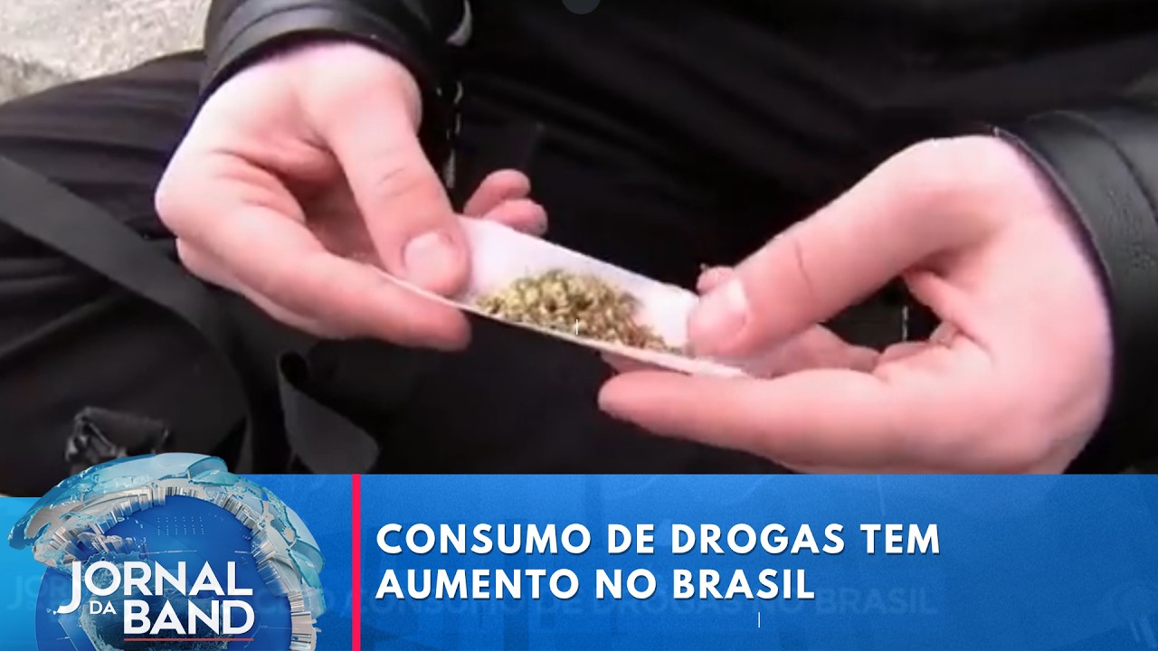 Pesquisa revela aumento do uso de entorpecentes no Brasil