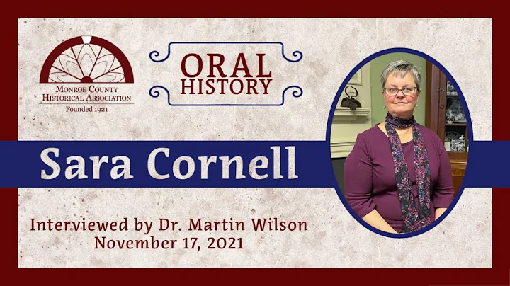 Oral History: Sara Cornell