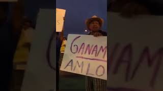 Celebran en Santa Rosa triunfo de AMLO, nuevo presidente electo de México