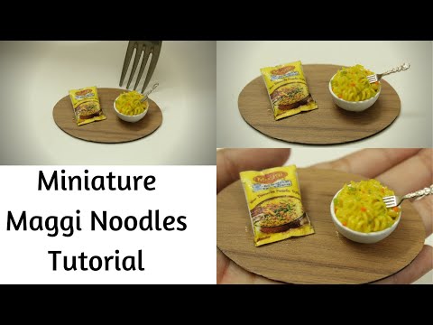 Miniature Maggi tutorial|Food