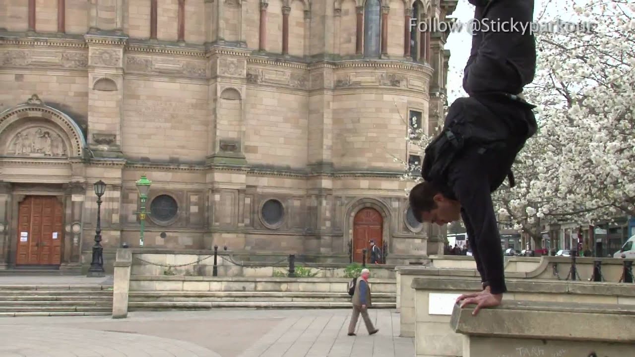 Johnny "Sticky" Budden 1000 Mile Parkour Challenge, Edinburgh