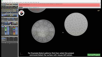 MATRIX WITH TOUCHE / CURVE / PROJECT