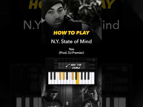 Ny State Of Mind Nas Piano Tutorial