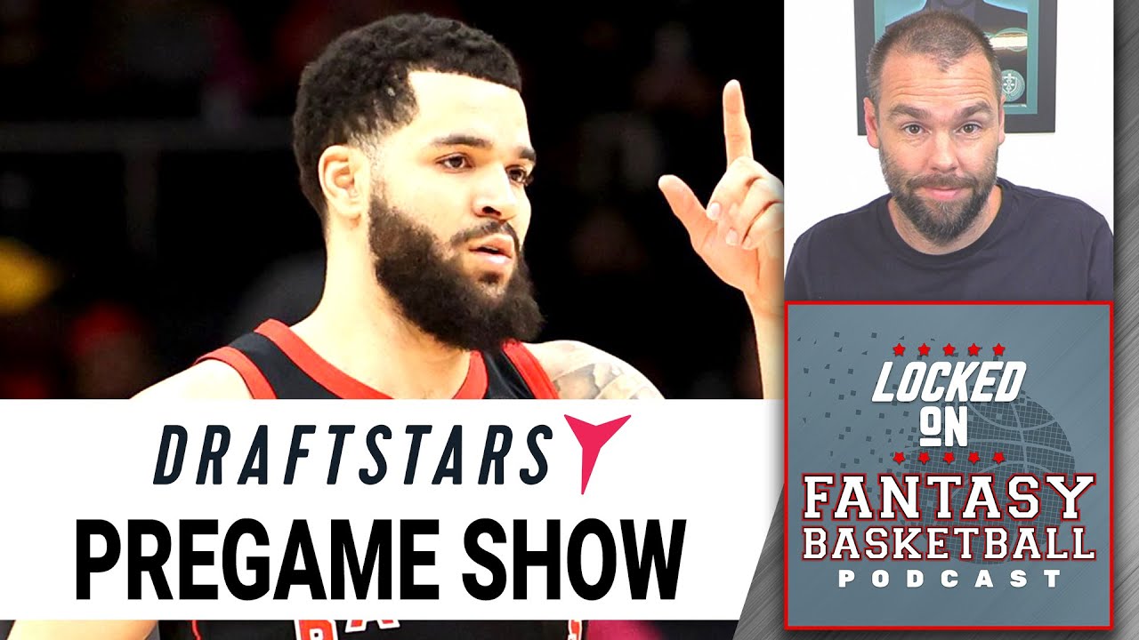 NBA Draftstars Pregame Show | Fantasy Basketball/DFS