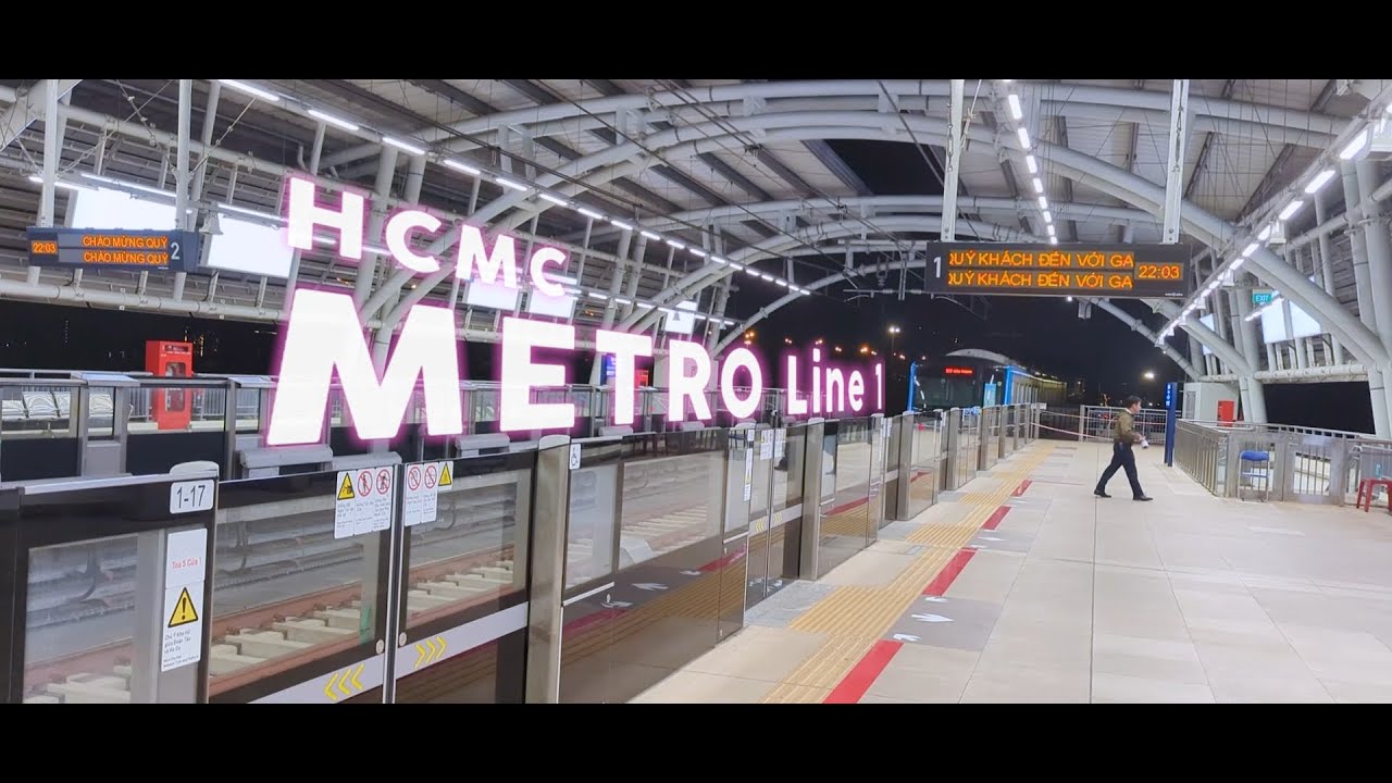 Metro số 1 Thành phố Hồ Chí Minh | Line 1 Ho Chi Minh City Metro - YouTube