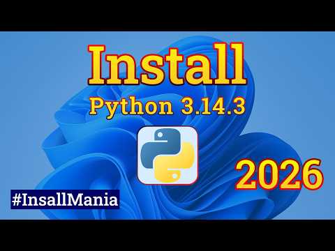 How to Install Python 3.14.3 on Windows 11 | Step-by-Step Tutorial | Windows 11 | Install Mania