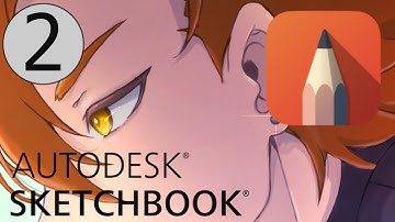 Autodesk Sketchbook For Beginners Tutorial (Part 2)-Line Art