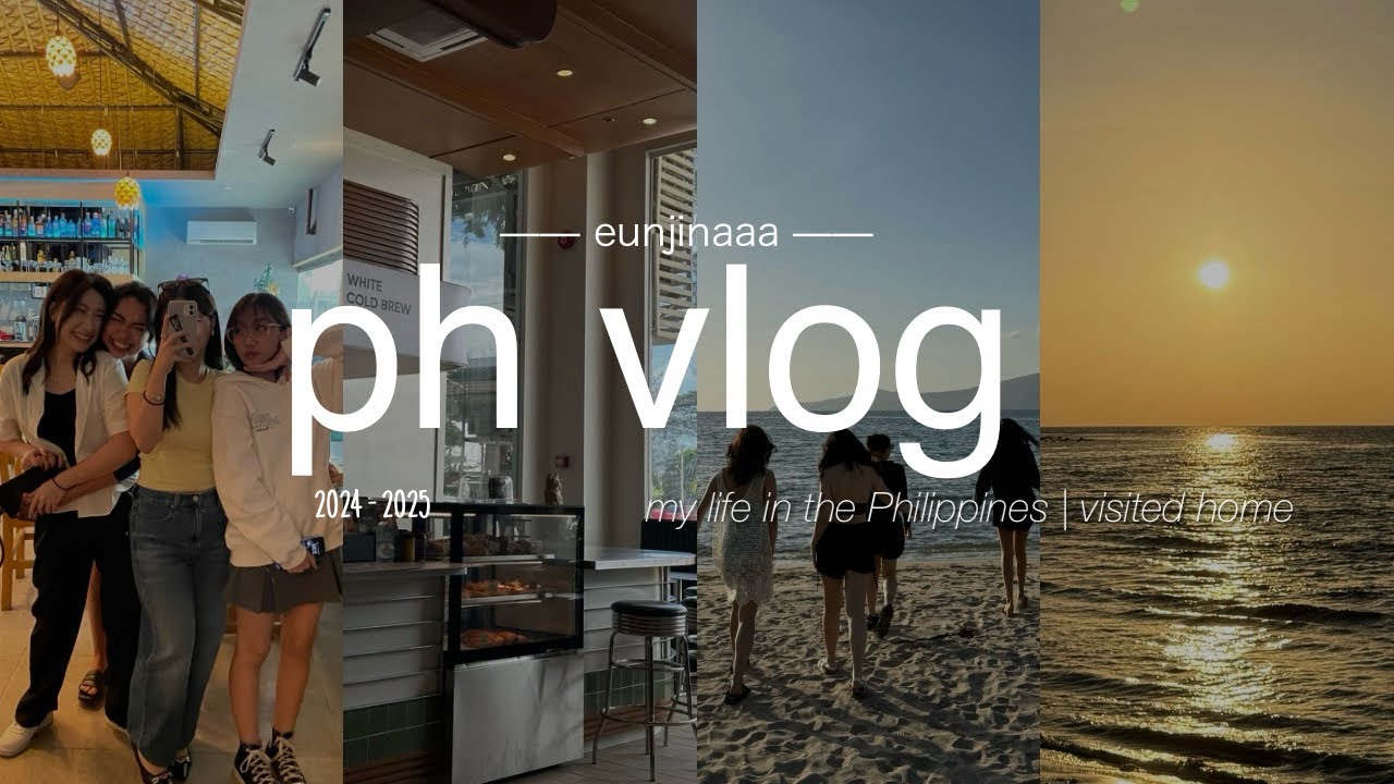 PH VLOG | My Life in the Philippines 🌊 (surprising my mom, beach with ...