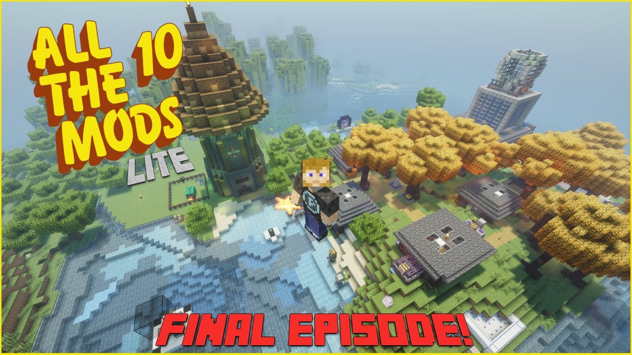 All The Mods 10 Lite (ATM10) - Ep 24 - ATM Star! Final Episode! - YouTube