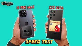 iPhone 15 Pro Max vs Samsung S23 Ultra Speed Test After One UI 6.0 Stable Update 😍 by Geek Abhishek 4,231 views 6 months ago 8 minutes, 56 seconds