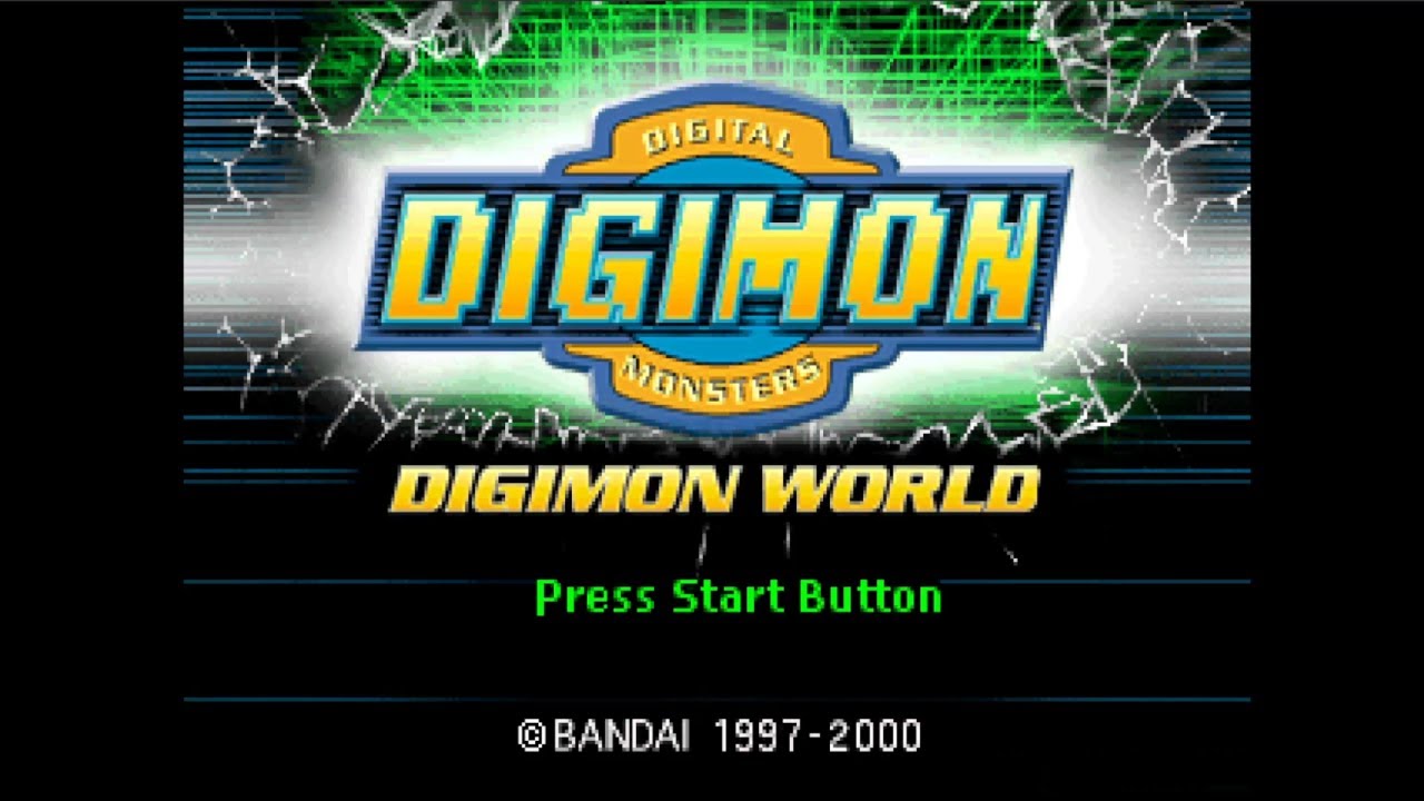 Digimon Loading Screen Digimon World - Sony PlayStation - Intro & Title Screen - YouTube