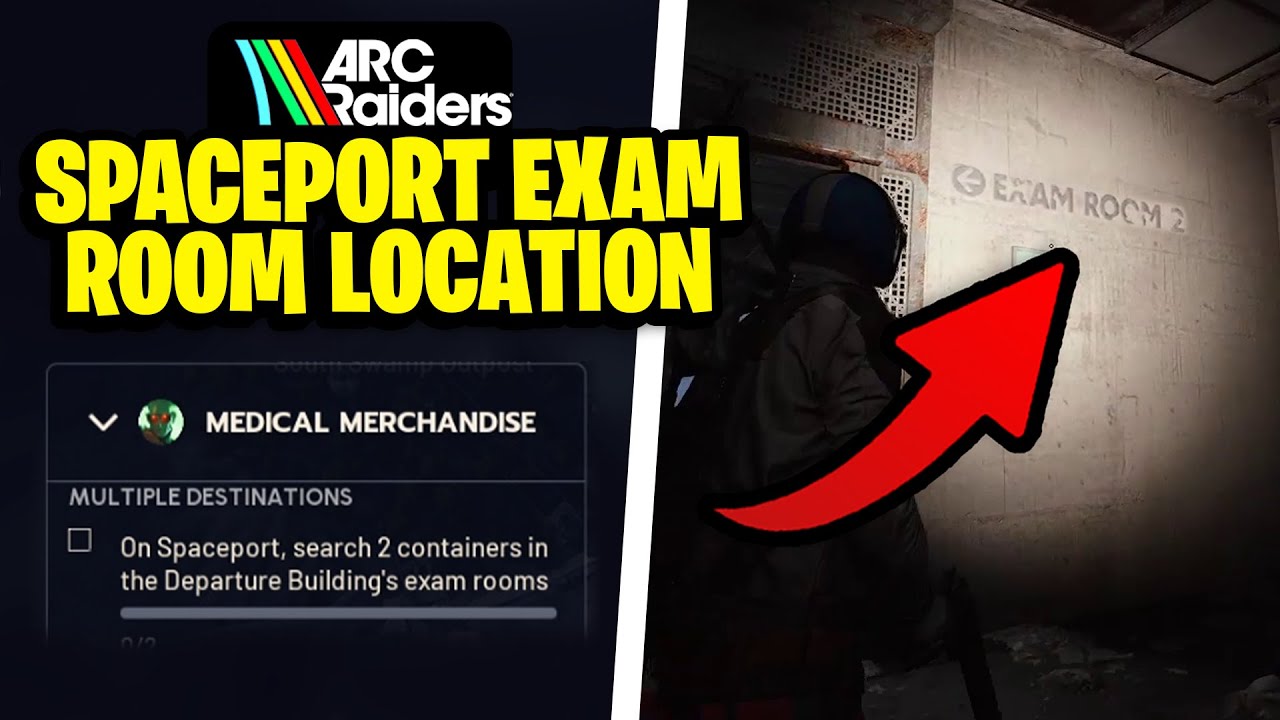 画像のコンテナ2つです。 Arc Raiders Exam Room Space Port Location Guide! - YouTube