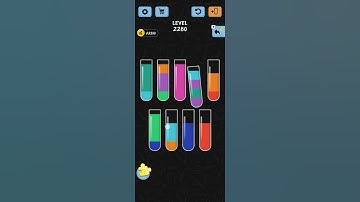 Level 2280 Troubles? Find the Solution in Watercolor Sort! 🤔🌈🎨