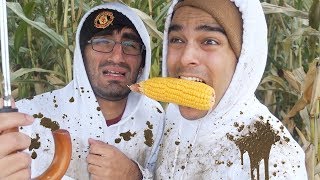 We Got Lost in an ABANDONED CORN MAZE!