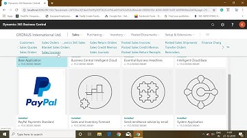 How to use PayPal Payment Service in Dynamics 365 Business Central Wave 2