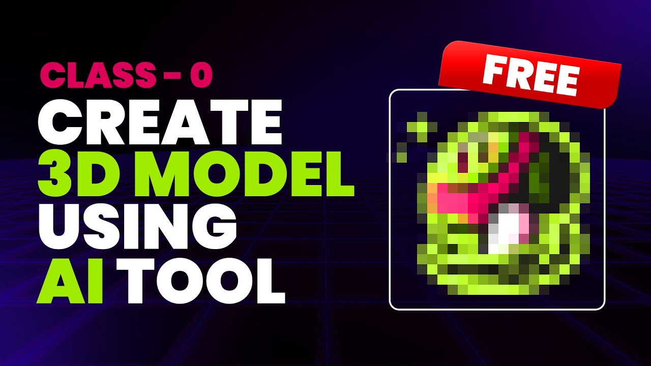 How to create 3d Model ai in few seconds | make 3d model using ai - YouTube