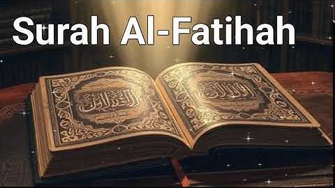 01- Al-Fatihah/The-Opening-/سورة-الفاتحة #islamicvideo #Quran #islam 