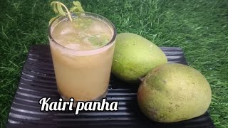 Garmi ke season me banaye Kacchi kairi se aam panha | Kairi panha | Drink recipe