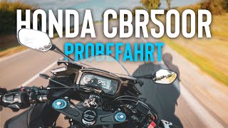 HONDA CBR500R Probefahrt // Der gemütliche A2 Sportler