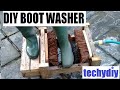 How to make a diy boot cleaner washer scrubber