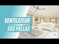 Ventilateur plafond eco pallas casafan  france ventilateur