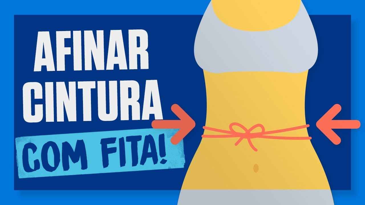 Amarrar a barriga PARA EMAGRECER! Como usar o barbante para diminuir a barriga!