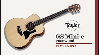 Taylor Guitars | GS Mini-e Rosewood | Feature/Spec Demo