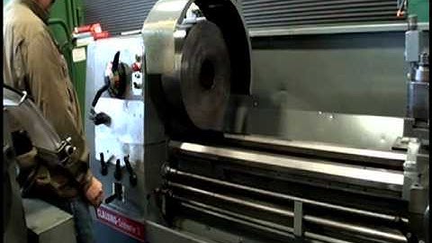 21"/32" x 120"cc CLAUSING COLCHESTER Removable Gap Bed Engine Lathe Model: Mastiff