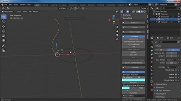Blender 2.8 Addon: Curve Tools: Birailed Surface