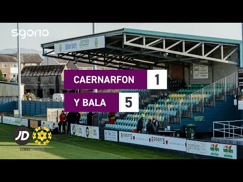 Caernarfon Bala Town Goals And Highlights